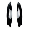 Car Headlight Eyebrow Decoration Sticker for Volkswagen Golf 5 (Black)