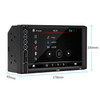 N6 7 inch Double DIN HD Universal Car Radio Receiver MP5 Player, Support FM & Bluetooth & Phone Link with Remote Control
