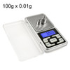 MH-100 100g x 0.01g High Accuracy Digital Electronic Portable Mini Pocket Scale Mobile Phone Weighing Scale Balance Device with 1.6 inch LCD Screen