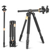 Q999h Horizontal Cantilever Gimbal Tripod Mount L Type Bracket with Tripod Ball-Head