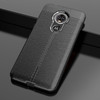 Litchi Texture TPU Shockproof Case for MOTO E6 (Black)