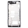 Front Housing LCD Frame Bezel for Sony Xperia Z1 Compact / Mini(White)