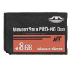 8GB Memory Stick Pro Duo HX Memory Card - 30MB / Second High Speed, for Use with PlayStation Portable (100% Real Capacity)