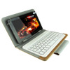 Universal Bluetooth Keyboard with Leather Case & Holder for Ainol / PiPO / Ramos 7.0 Inch / 7.8 Inch / 8.0 Inch Tablet PC(Gold)