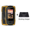 SERVO X7 Plus Rugged Phone, 2GB+16GB, IP68 Waterproof Dustproof Shockproof, Front Fingerprint Identification, 2.45 inch Android 6.0 MTK6737 Quad Core 1.3GHz, NFC, OTG, Network: 4G, Support Google Play, with Docking Charger (Yellow)