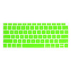 ENKAY Hat-prince US Version of The Notebook Ultra-thin  Silicone Color Keyboard Protective Cover for MacBook Air 13.3 inch A1932 (2018) (Green)