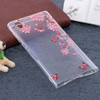 For Sony Xperia L1 Maple Leaves Pattern TPU Soft Protective Back Case