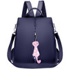 19 inch Fashion Oxford Cloth Backpack Travel Bag(Blue)