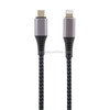 1m USB-C / Type-C to 8 Pin Nylon Braided Data Sync Fast Charging Cable