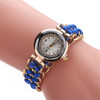 Sloggi 377 Women Knitting Rope Chain Quartz Wrist Watch(Blue)