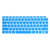 ENKAY Hat-prince US Version of The Notebook Ultra-thin  Silicone Color Keyboard Protective Cover for MacBook Air 13.3 inch A1932 (2018) (Baby Blue)