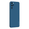 For Huawei P40 Pro PINWUYO Sense Series Liquid Silicone TPU Mobile Phone Case(Blue)