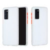 For Huawei P40 Skin Hand Feeling Series Anti-fall Frosted PC+ TPU Protective Case(White)