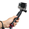 Handheld Extendable Pole Monopod with Screw for GoPro HERO9 Black / HERO8 Black / HERO7 /6 /5 /5 Session /4 Session /4 /3+ /3 /2 /1, Insta360 ONE R, DJI Osmo Action and Other Action Cameras, Length: 49cm(Red)