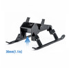 STARTRC 1109399  Folding Heightened Quick Release Landing Gear Holder for DJI FPV(Black)