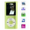 1.8 inch TFT Screen Metal MP4 Player with TF Card Slot, Support Recorder, FM Radio, E-Book and Calendar(Green)