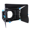 YELANGU M2 Professional Digital Matte Box Lens Hood for Video Camcorder / DSRL (Black)