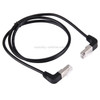 1m RJ45 Male Bent Upward to RJ45 Male Bent Upward Network LAN Cable