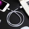 4 PCS 2.4A USB-C / Type-C to USB Braided Fast Charging Sync Data Cable, Length: 2m (Silver)