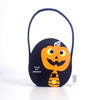 2 PCS Halloween Candy Bags Fabric Felt Halloween Trick or Treat Candy Storage Basket Children's Shopping Basket(A Section )
