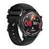 TW26 1.28 inch IPS Touch Screen IP67 Waterproof Smart Watch, Support Sleep Monitoring / Heart Rate Monitoring / Dual Mode Call / Blood Oxygen Monitoring, Style: Silicone Strap(Black)