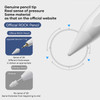 ROCK B03 Replaceable Active Magnetic Capacitive Pen for iPad 2018 or Above(White)