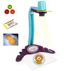 Children Multifunctional Writing Drawing Board Projection Lamp, without Watercolor Pen(Blue)