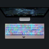 AULA Wings of Liberty Series RGB Light Backlit USB Wired Mechanical Axis Gaming Keyboard(White)