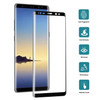 For Galaxy Note 8 0.3mm 9H Surface Hardness 3D Curved Silk-screen Full Screen Tempered Glass Screen Protector(Black)