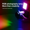 N69 2500-9000K+RGB Camera Fill Light Small Full Color Photography Light Portable Handheld Night Light LED Pocket Light
