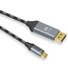 Braided 1m 8K USB-C / Type-C To DisplayPort1.4  Adapter Connect Cable