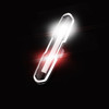 Bicycle Light USB Charging LED Warning Light Night Riding COB Tail Light, Specification: 7505B Red White Light