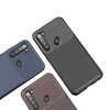 For Xiaomi Redmi Note 8T Carbon Fiber Texture Shockproof TPU Case(Black)