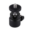 PULUZ 1/4 inch Screw Metal Tripod Ball Head Adapter with Lock