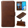 For OPPO A1k / Realme C2 Classic Calf Texture Horizontal Flip PU Leather Case, with Holder & Card Slots & Wallet(Brown)