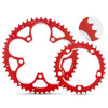 WEST BIKING 34T-50T Road Bike Racing Folding Chainwheel(Red)