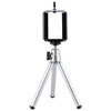 Portable 360 Degree Rotating Tripod, For iPad, iPhone, Galaxy, Huawei, Xiaomi, LG, HTC and Other Smart Phones(Silver)