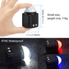 PULUZ 60m Underwater LED Photography Fill Light 7.4V/1100mAh Diving Light for GoPro HERO10 Black / HERO9 Black / HERO8 Black / HERO7 /6 /5 /5 Session /4 Session /4 /3+ /3 /2 /1, Insta360 ONE R, DJI Osmo Action and Other Action Cameras(Black)