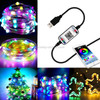 Christmas Decoration USB Copper Wire String Light Bluetooth Mobile APP Control, Length: 20m 200 LEDs