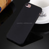 For  iPhone 8 & 7  Solid Color TPU Protective Case Without Round Hole(Black)