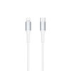 REMAX RC-198i Chaining II Series PD 20W USB-C / Type-C to 8 Pin Fast Charging Data Cable, Cable Length: 1m(White)