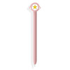 Cute Cartoon Silicone Protective Cover for Apple Pencil(Five-pointed Star Pink)