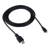 1.5m Micro HDMI to HDMI 19 Pin Cable, 1.4 Version, Support 3D