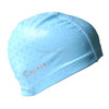 Saqiner PU Coated Waterproof Breathable Universal Swimming Cap(Light Blue)