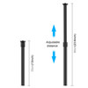 PULUZ Telescopic Extension Central Shaft Rod Monopod Holder, Rod Length: 33-60cm(Black)