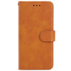 Leather Phone Case For ZTE Blade V2020 Smart Filial Piety(Brown)