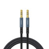 JOYROOM SY-20A1 AUX Audio Cable 3.5mm Male to Male Plug Jack Stereo Audio Wire AUX Car Stereo Audio Cable, Cable Length: 2.0m(Dark Blue)