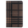 For Galaxy Tab A 10.1 / T580 Lattice Stripes Texture Horizontal Flip Leather Case with Holder & Card Slots & Wallet(Coffee)
