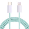 20W PD USB-C / Type-C to 8 Pin Data Cable, Cable Length: 1m(Green)