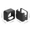 PULUZ Split Silicone Protective Case for DJI Action 2(Black)